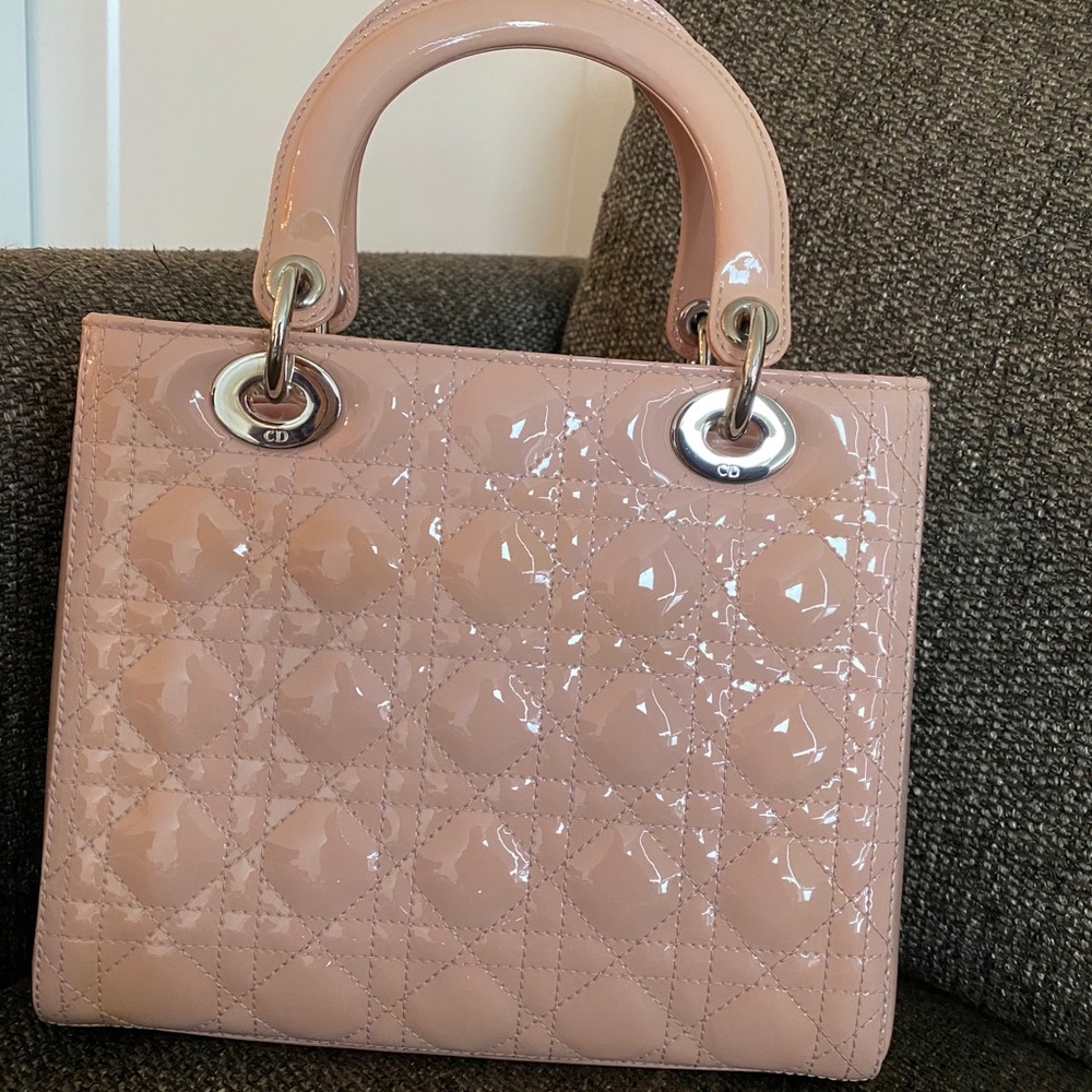 Lady Dior Bag Medium Pink